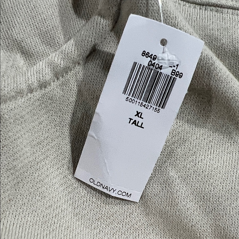 Old Navy Off-White Zip-Up Hoodie - Picture 3 of 3